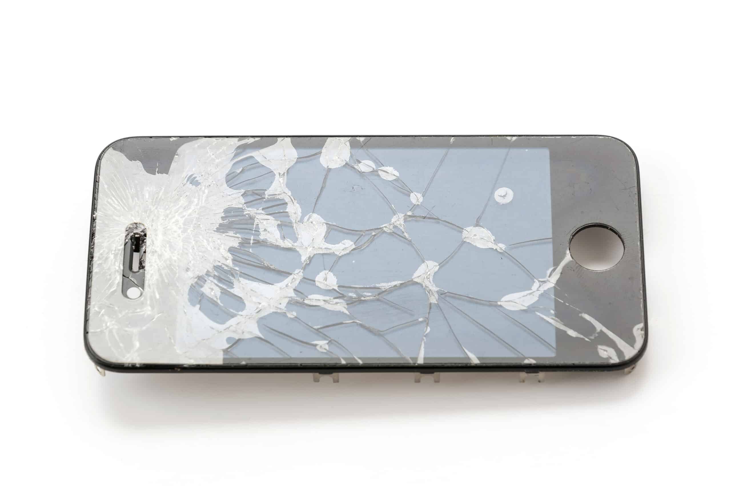 remove cracked screen protector
